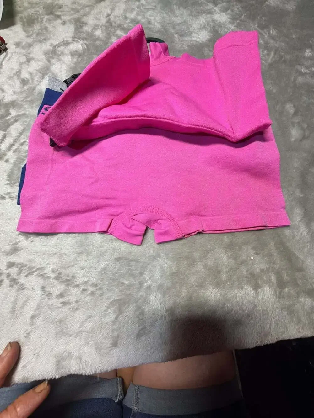 Maddie & Sofie 4-Pack Girls' Boy Short Underwear, Size Medium 8/10